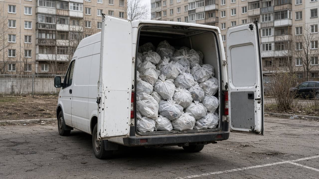 Газель для вывоза мусора в Курске